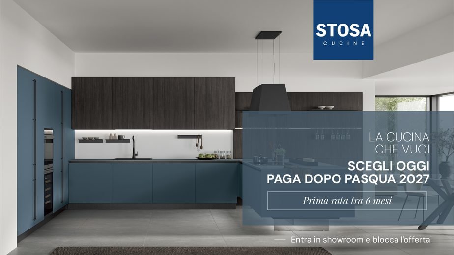 Promozione Stosa: Scegli oggi, paga dopo Pasqua 2027