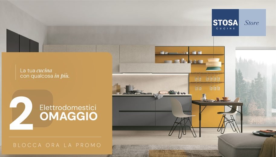 Promozione Stosa: 2 elettrodomestici in omaggio